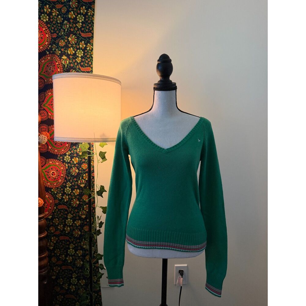 Vintage Green American Eagle Sweater